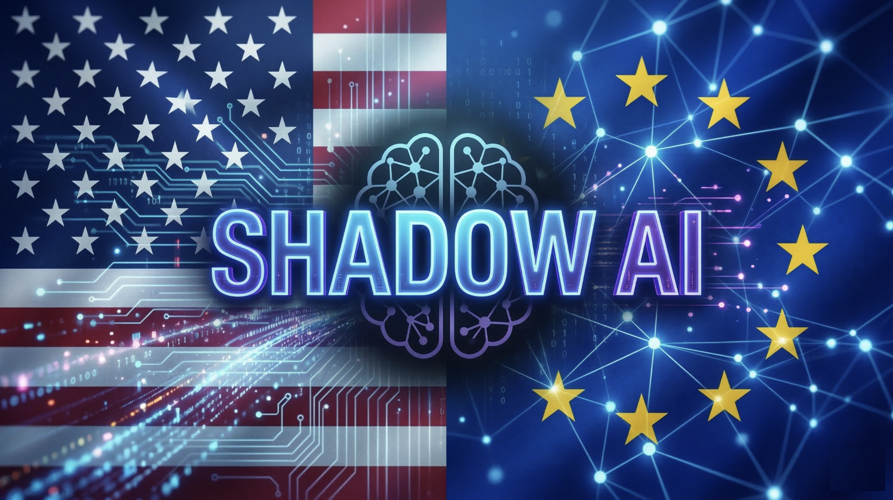 The Shadow AI Divide - US blocking versus European monitoring approaches